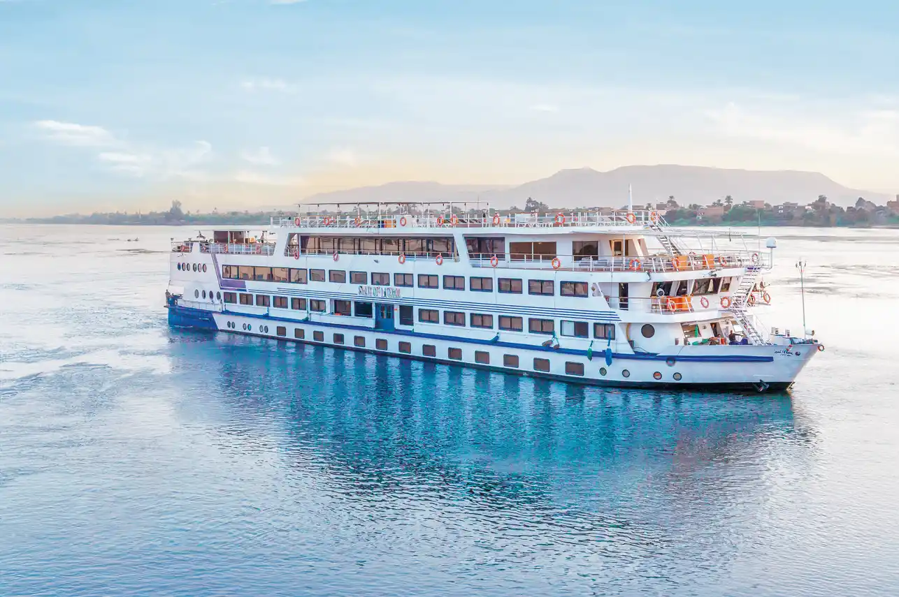 Exterior view of the Star Of Luxor Nile cruise ship